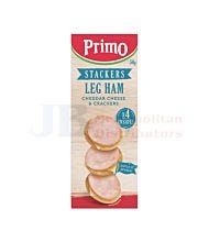 50G PRIMO STACKERS LEG HAM CHEDDAR CHEESE & CRACKERS